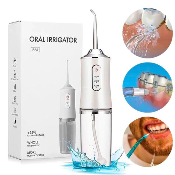 Imagem de Irrigador Dental Oral Fio Dental 220Ml Usb