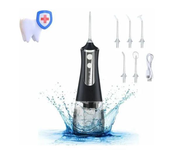 Irrigador Oral Bucal Mornwell Honey Dentalwater Flosser 5 Bicos Limpeza Profunda De Dentes