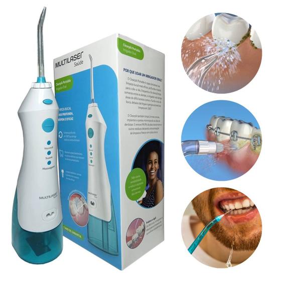 Irrigador Oral Clearpik Portátil recarregável Multilaser Saúde - HC036 é boa?