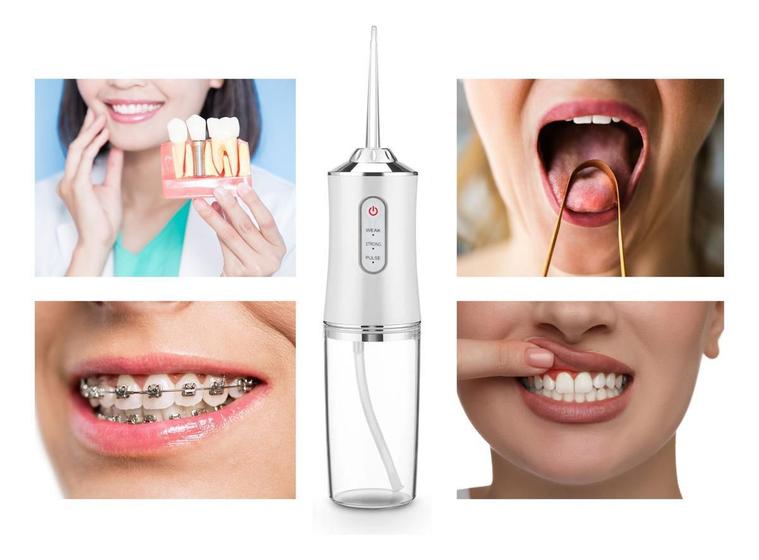 Imagem de Irrigador Oral Limpa Dente Higienizador Bucal Ultrasonico