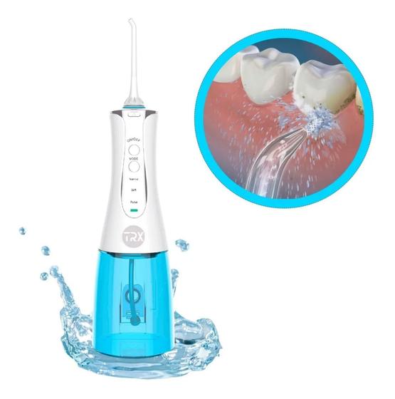 Irrigador Oral Limpeza Bucal Portátil Recarregável TRX152 - 33.750 Menor preço em Irrigador Oral Limpeza Bucal Portátil Recarregável TRX152 - 33.750