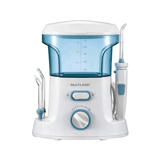 Irrigador Oral Multilaser HC037 Clearpik Limpeza Profunda 600Ml Bivolt Menor preço em Irrigador Oral Multilaser HC037 Clearpik Limpeza Profunda 600Ml Bivolt