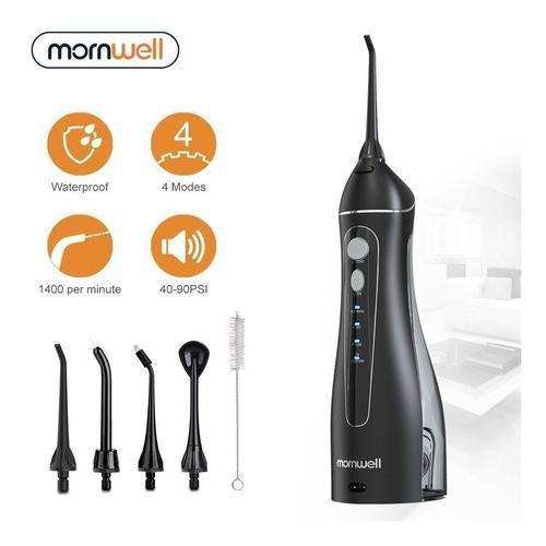 Irrigador Oral Portátil Bucal Mornwell Carregamento Usb Menor preço em Irrigador Oral Portátil Bucal Mornwell Carregamento Usb
