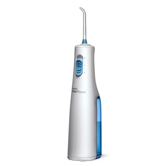 Imagem de Irrigador Oral Portátil Waterpik Cordless WF02B Azul e Branco