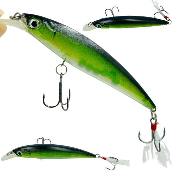 Imagem de Isca Artificial com Penacho 11cm 13gr Floating COR07