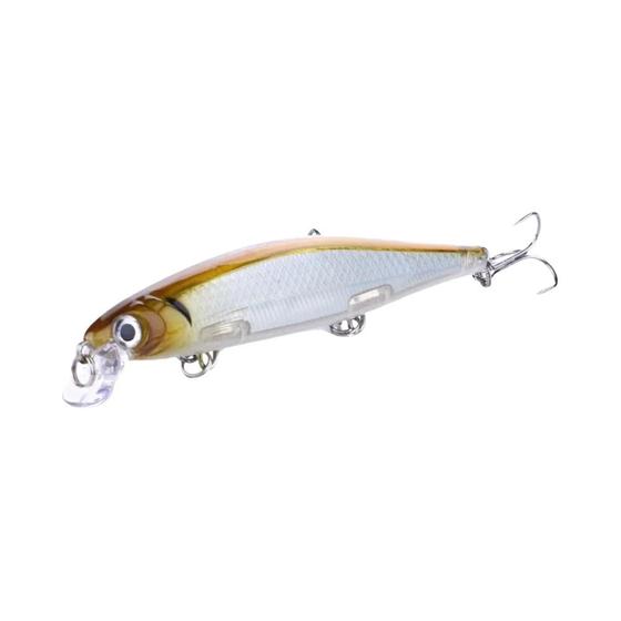 Imagem de Isca Artificial de Pesca Jerkbait 13g 11cm - Peixinho Duro com Olhos 3D