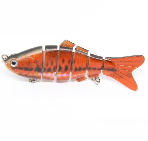 Imagem de Isca Artificial Lambari Articulado 6 Segmentos - 10cm 18gr - Colorido