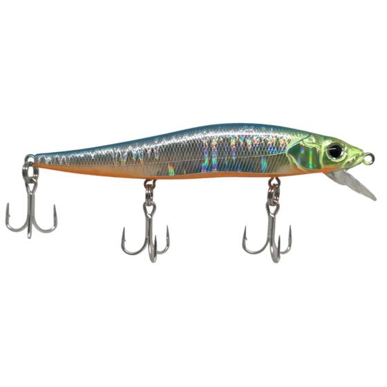 Imagem de Isca Artificial Para Pesca De Robalo Traíra Yara Máquina 11cm 15g Cor Dorso Azul Holografico