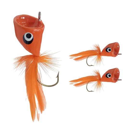 Imagem de Isca Artificial para Pesca Fly GREGORIO POPPER 2 C/3