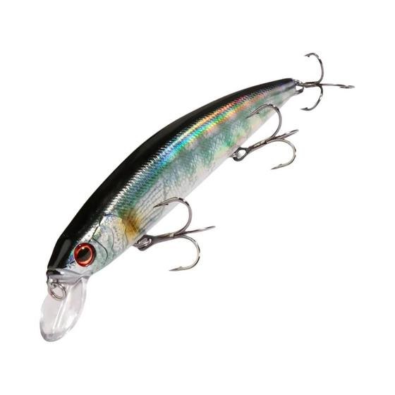 Imagem de Isca Artificial para Pesca - Minnow Wobbler 14cm 24g com Ganchos Agudos