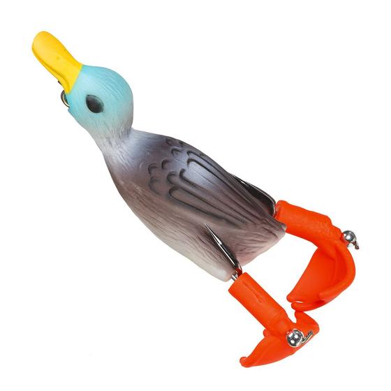 Imagem de Isca artificial pato whopper plopper com dupla hélice e anti enrosco 9cm