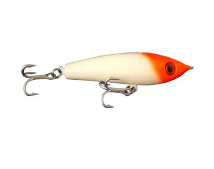 Imagem de Isca artificial pesca cranck strey volt 8cm 10g superficie - cabeça vermelha