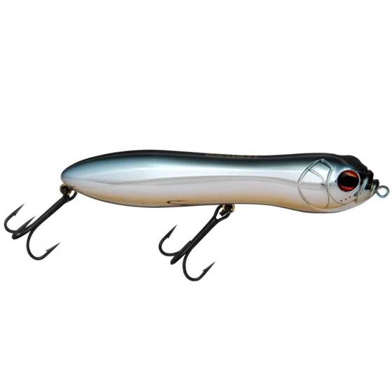 Imagem de Isca Artificial Pesca Imakatsu Trairão Jr Ideal Para Tucunaré Traira 90mm 10,5g - Cor Metal Hasu