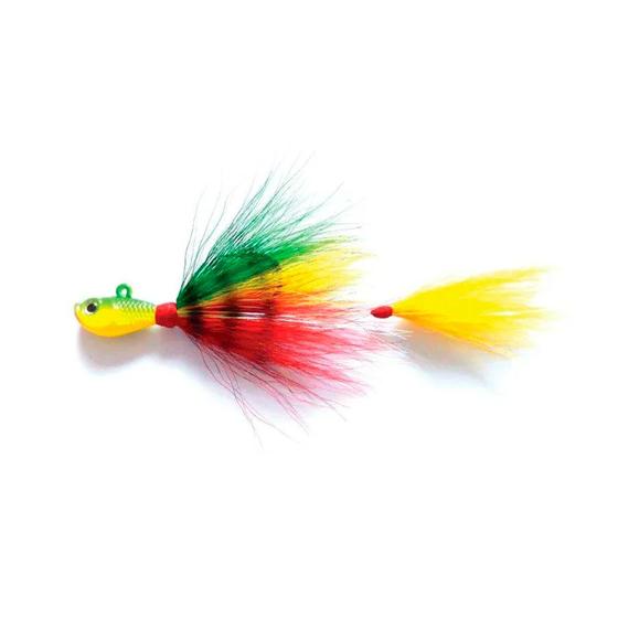 Imagem de Isca Artificial Pro-Tsuri Cichla Jig 15g 4/0 Bucktail com 1 Unidades