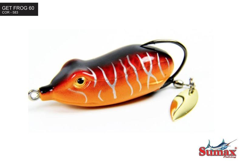Isca artificial sumax get frog spon 60mm pec sgf-60-583 Menor preço em Isca artificial sumax get frog spon 60mm pec sgf-60-583