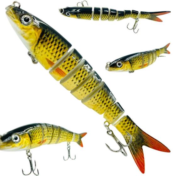 Imagem de Isca Artificial Tuvira Para Tucunaré Robalo 13.4cm 18g Cor01