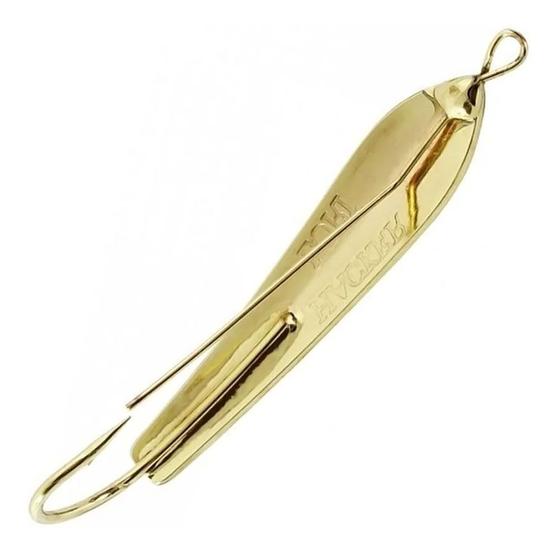 Imagem de Isca Colher Lori Hacker 6,5cm 11g Tucuna Antienrosco Dourada