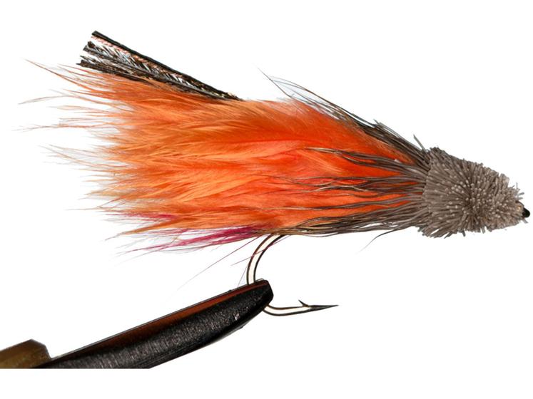 Imagem de Isca de Fly Marabou Muddler n. 8 Laranjado