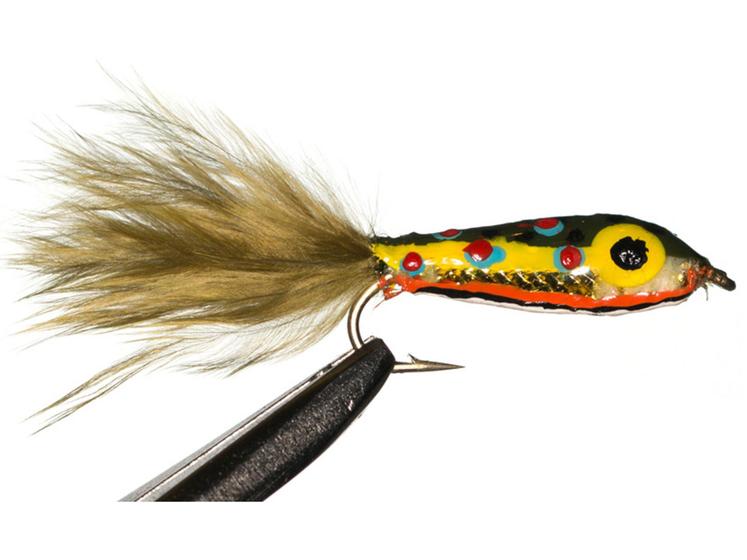 Imagem de Isca de Fly Mylar Minnow n. 8 Brown Trout