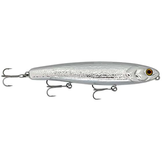 Imagem de Isca de Pesca Jackall Bonnie 128 Silenciosa BZ Silver 12,8cm 24,4g 