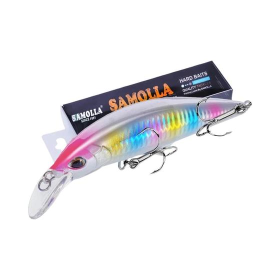 Imagem de Isca de Pesca Minnow Afundante 120mm 45g - Para Robalo e Traíras