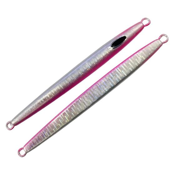 Imagem de Isca De Pescaria Artificial NS Jumping Jig Pita Fishing 100g 14,5cm - Cor Rosa