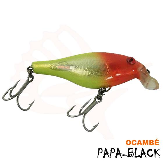 Imagem de Isca p/ Pantanal Ocambé Papa Black 7cm 10,5gr Pesca Tudo