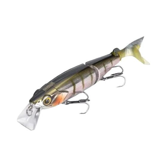 Imagem de Iscas de Pesca Duras Flutuantes 120mm - Jerkbait Multiarticulado com T-Tail