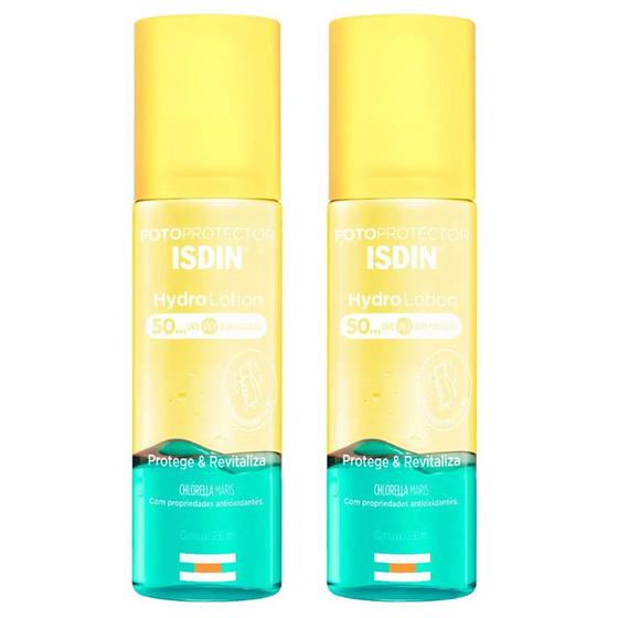 Imagem de Isdin Fotoprotector Hydrolotion Kit com 2x Protetores Solares Corporais FPS50