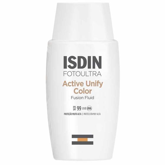 Imagem de Isdin FotoUltra Active Unify Fusion Protetor Clareador Com Cor FPS99