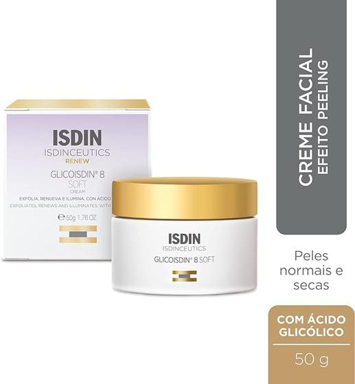 Imagem de ISDINCEUTICS  Glicoisdin 8 Soft Cream efeito peeling 50g