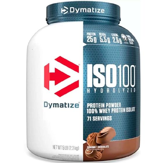 Imagem de Iso 100 Whey Protein hidrolisado - (2,3kg) - Dymatize