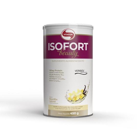 Imagem de Iso Fort Beauty (450g) - Sabor: Baunilha