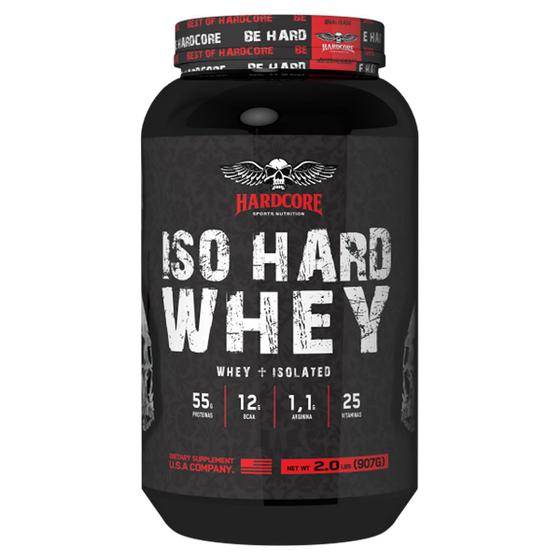 Imagem de Iso hard whey 900 g - hardcore (morango)