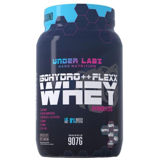 Imagem de Iso Hydro++ Flexx Whey Protein 907g (2 LBS) Under Labz