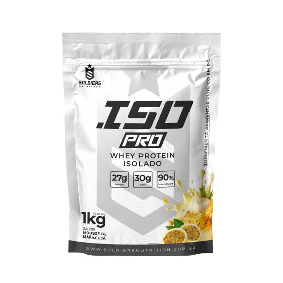 Imagem de ISO PRO Whey Protein Isolado 1kg - Soldiers Nutrition