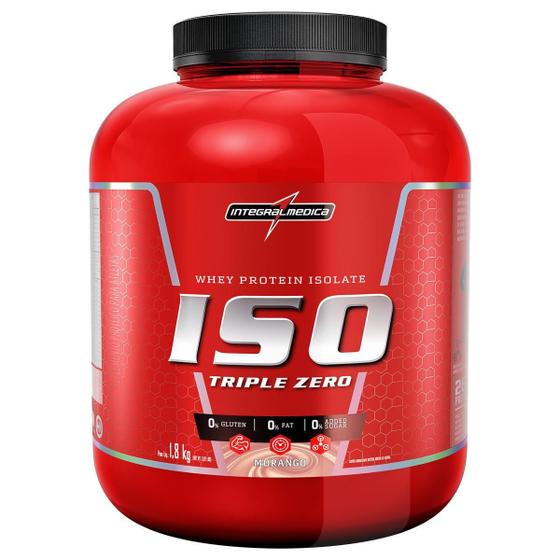 Iso Triple Zero 1,8kg Morango - IntegralMedica é boa?