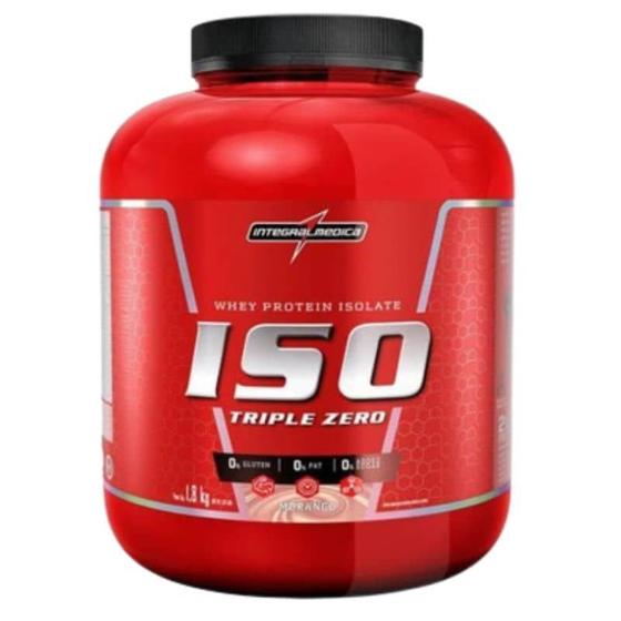Iso Triple Zero Whey Protein Isolado (1800g) Integralmedica Menor preço em Iso Triple Zero Whey Protein Isolado (1800g) Integralmedica