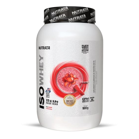 Imagem de Iso Whey (900g) - Sabor: Morango