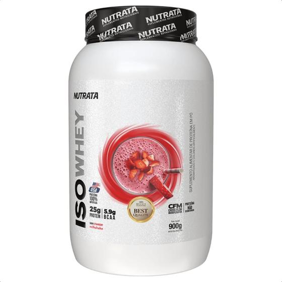 Imagem de ISO Whey Protein 25g de Proteina 900g Nutrata