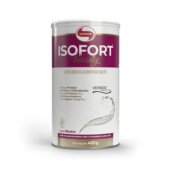 Imagem de Isofort Beauty Vitafor Whey Com Verisol 450G