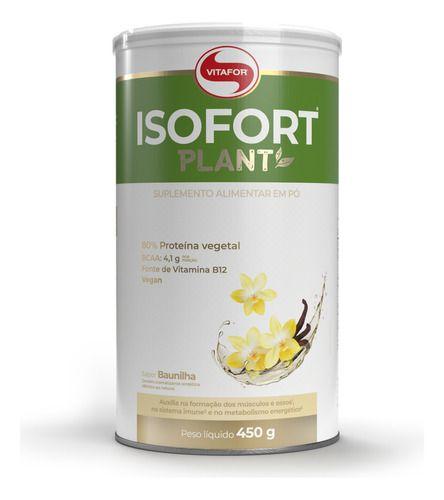 Imagem de Isofort Plant (life Vegan) 450g Baunilha Vitafor