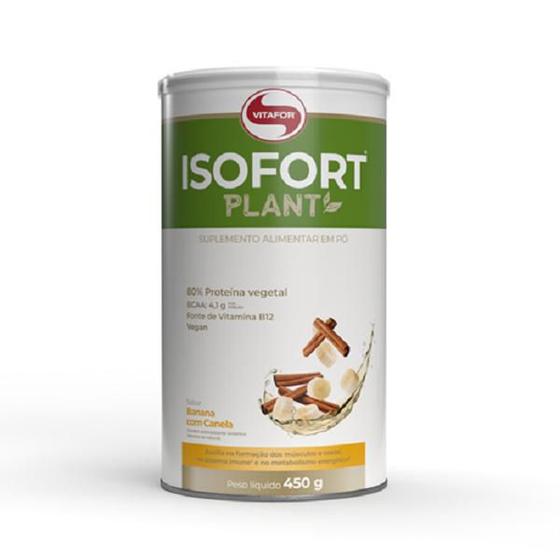 Imagem de Isofort Plant Vegano Sabor Cacau 450gr Vitafor