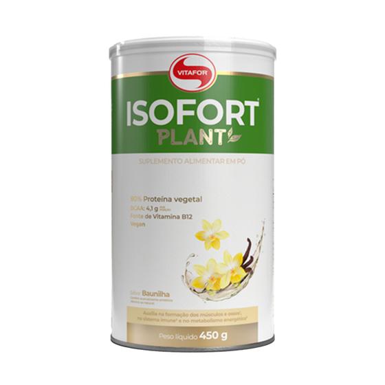 Imagem de Isofort Plant Vitafor 450g - Proteina Vegetal - Vários Sabores