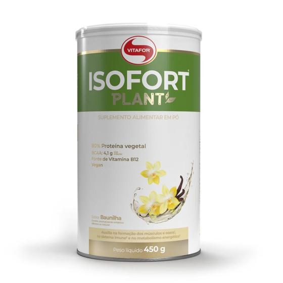 Imagem de Isofort Plant Vitafor- Proteína Isolada 450g