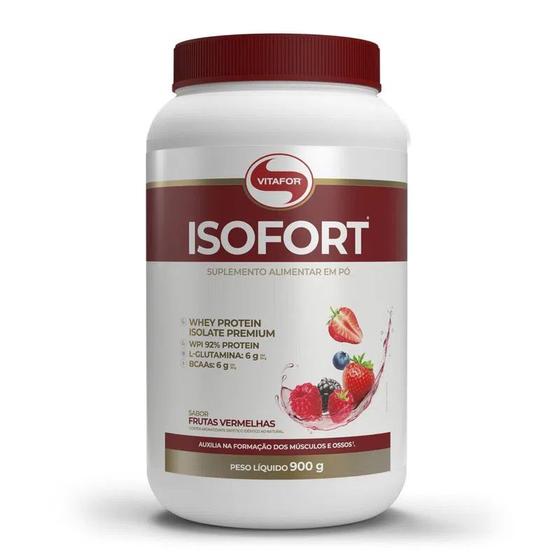 Imagem de Isofort Whey Protein Isolado 900g - Vitafor