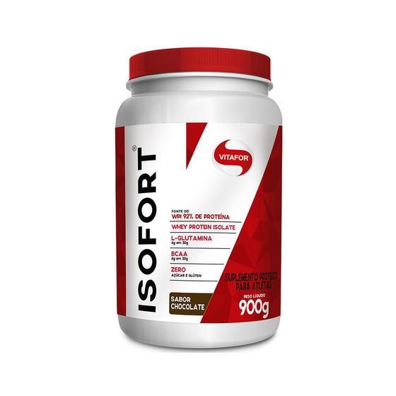 Isofort whey protein vitafor - 900 g Menor preço em Isofort whey protein vitafor - 900 g