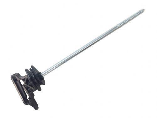 Isolador de Cerca Elétrica com Afastador para Fita - 10 Unds Menor preço em Isolador de Cerca Elétrica com Afastador para Fita - 10 Unds