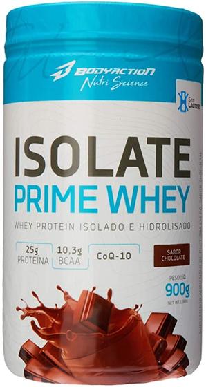 Isolate Prime Whey - 900g Chocolate - BodyAction - Body Action Menor preço em Isolate Prime Whey - 900g Chocolate - BodyAction - Body Action