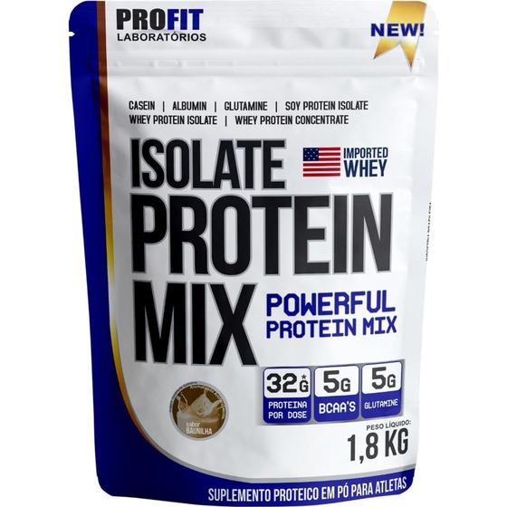 Isolate Protein Mix (1,8Kg) Profit Whey Protein Magazine Luiza
